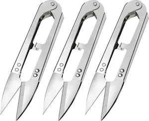 3 count Sewing  Clippers, Multipurpose Quick-clip Yarn Thread , Portable Embroidery Thrum Fishing Thread , Mini Snips Trimming Nipper for Stitch,Crafts, DIY Projects