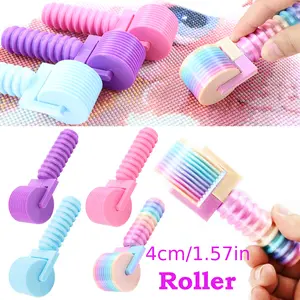 5D Diamond Painting Roller Kit, Water Drill Embroidery Accessories, Tight Adhesive Diamond Painting Compressing Wheel Tool for Adults DIY Full Drills, Diamond Art Tools