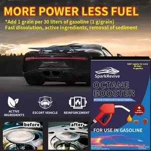 10pcs Fuel Additive Car Engine Carbon Cleaner Unclog Fuel Injector Optimize Combustion Efficiency