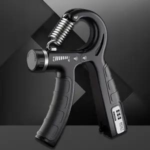Adjustable Hand Grip Strengthener 5–60kg Mechanical Counter, Forearm Grip Trainer Hand Exerciser for Workou