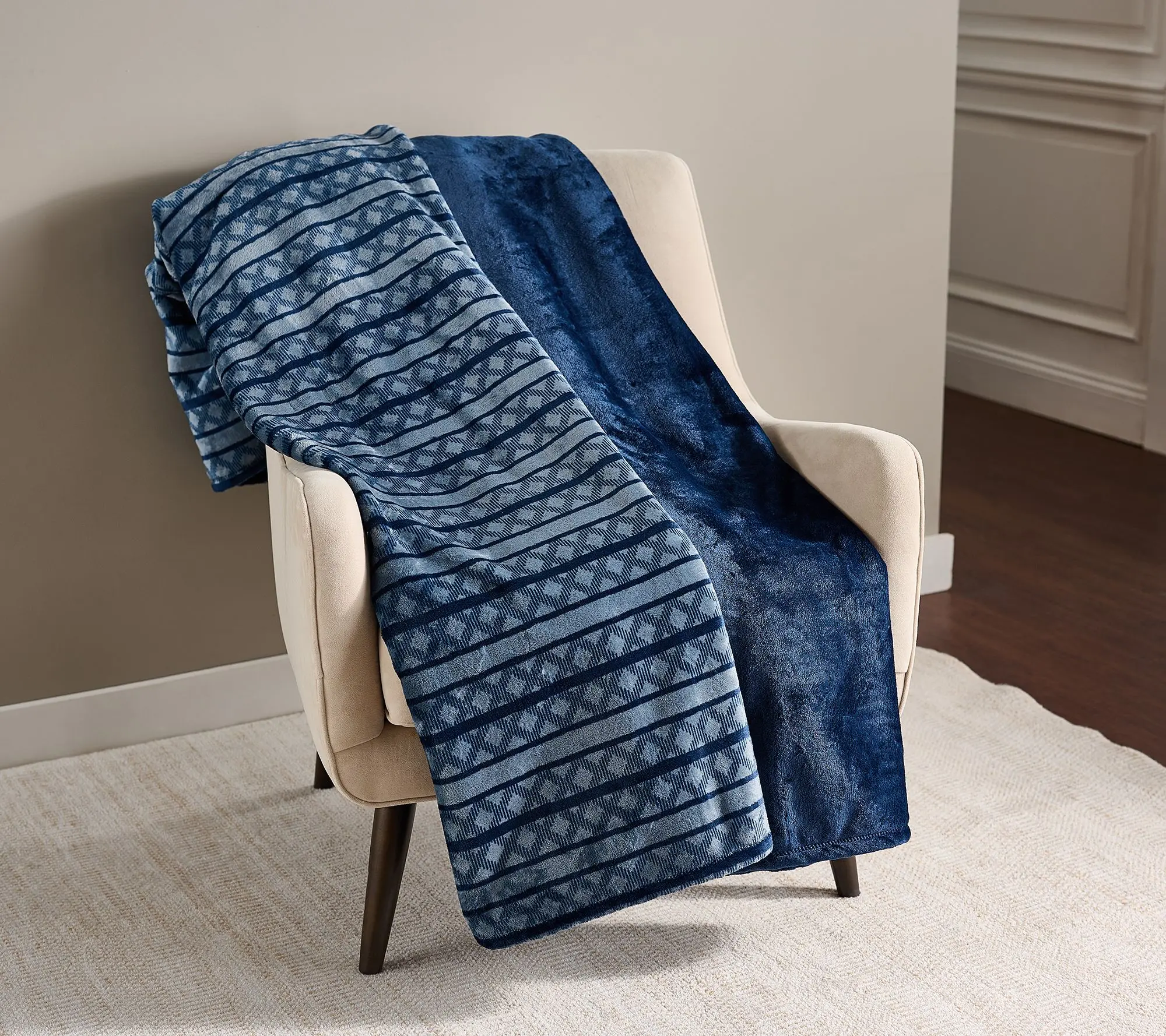 Navy Fair Isle