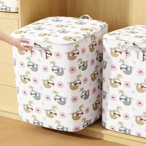 Large Capacity Storage Bag for Clothes Bedding Toys, Durable Non-Woven Fabric, Home Organization Container, Bedroom Storage Box