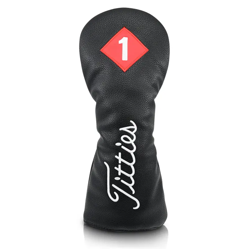 CURVES & CLUBS Parody Style Golf Driver Head Cover - Premium Quality, Snug Fit That Fits 460cc Drivers, Standout Course Accessory, Funny Golf Gift for Men