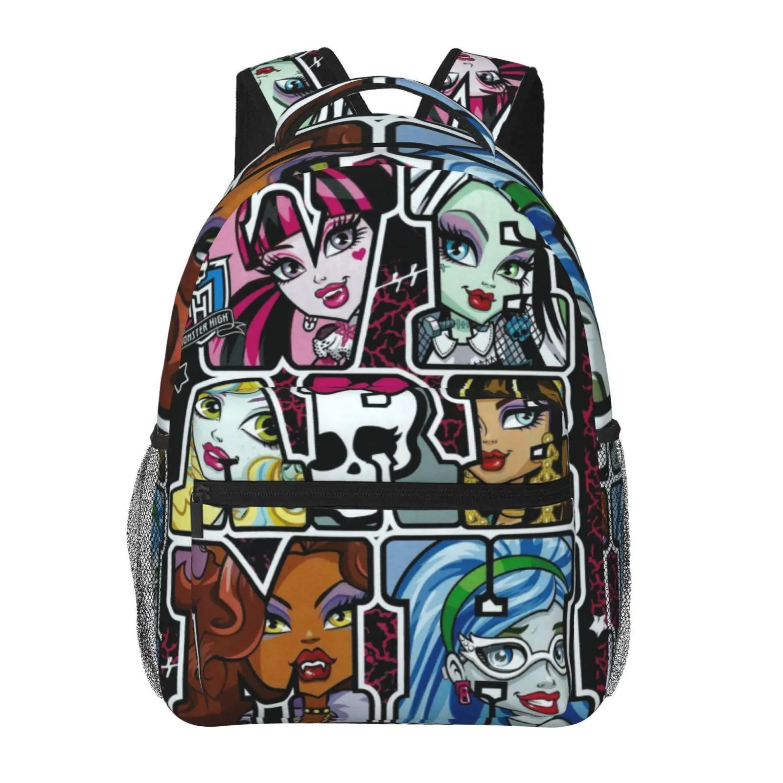 Casual Monster high outdoor Backpack Monster high dolls Laptop