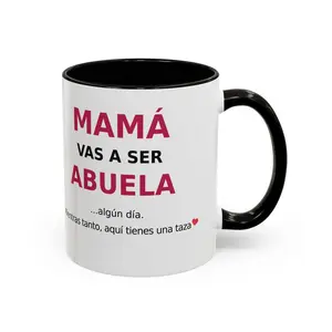 Mama vas a ser abuela | Regalo dia de la madre | Mugs | Taza Divertida para Mama | Idea para Dia de la Madre