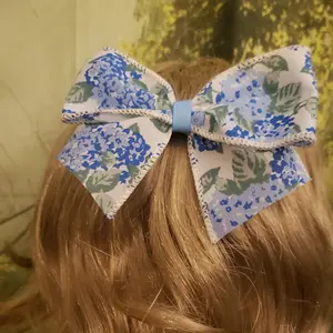 Blue Hydrangea Hair Clip - Floral Design Accessory for Hair Styling