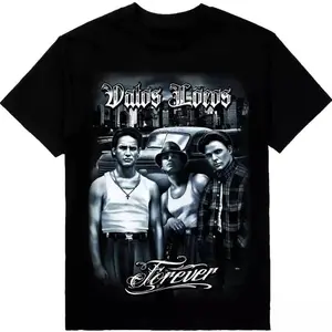 Chicanos Clothing Vatos Locos Forever Unisex Classic Fit Summer T-shirt - Menswear, Top