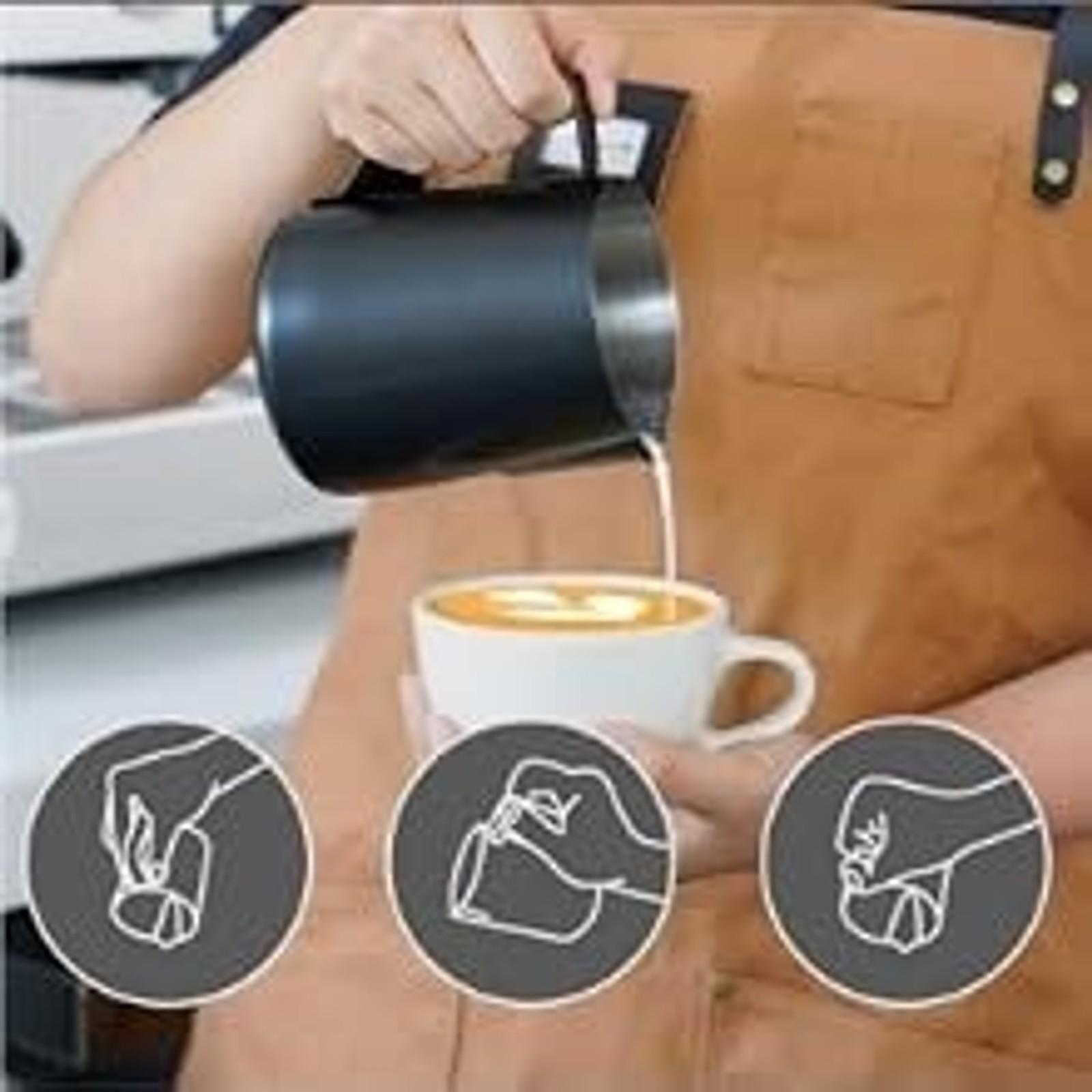 22 PCS 53mm Espresso Accessories Kit Barista Tamper Set with Frothing Pitcher WDT Tool Stirrer Tamper Mat Coffee Stencils Latte Art Pen