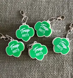 Girl Scout Clicker Key Chain