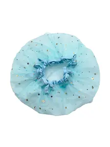 Blue Printed Hair Care Hat, Starry Sky Oil Treatment Cap, Dry Wet Hair Cap, Beauty Accessory for Styling and Conditioning