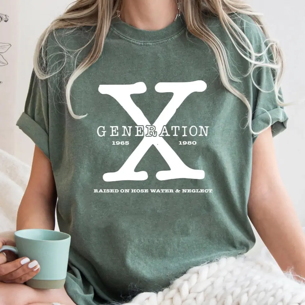 Generation X T Shirt Comfort Colors