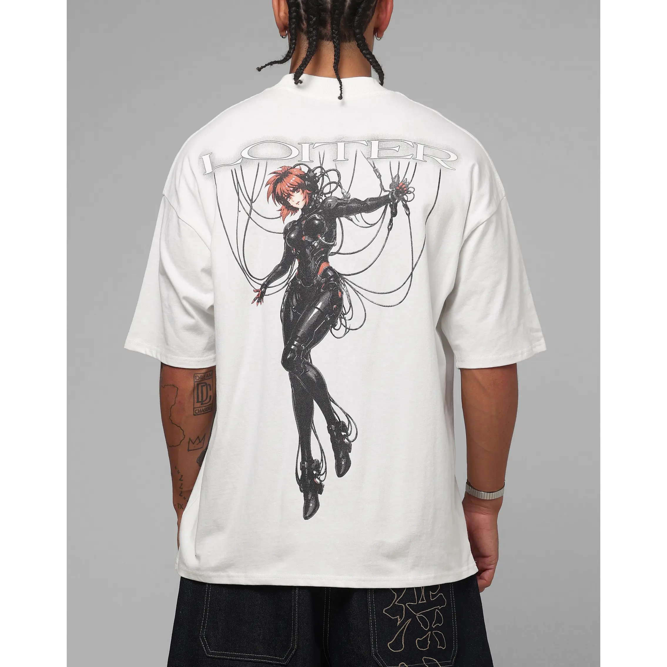 Loiter Ultimate Spectre Vintage T-Shirt Off White