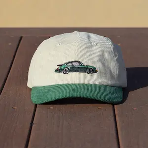 Vritra "930 Turbo" Embroidered Corduroy Baseball Cap