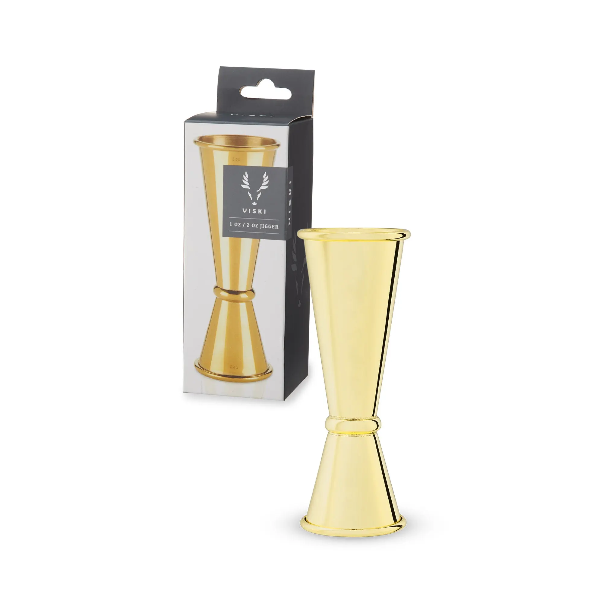 Belmont Large Makoto Jigger in Gold Viski®