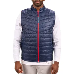 Jaxon Quilt Vest Menswear Zipper