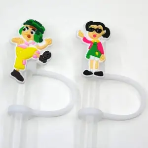 Straw Tip Cover-Reusable Drinking Straw Tips (CHAVO DEL 8) Drinkware Silicone