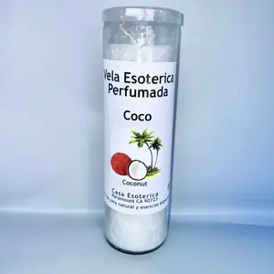 Veladora COCO-Espiritual Candle Freshener Decor Ornaments