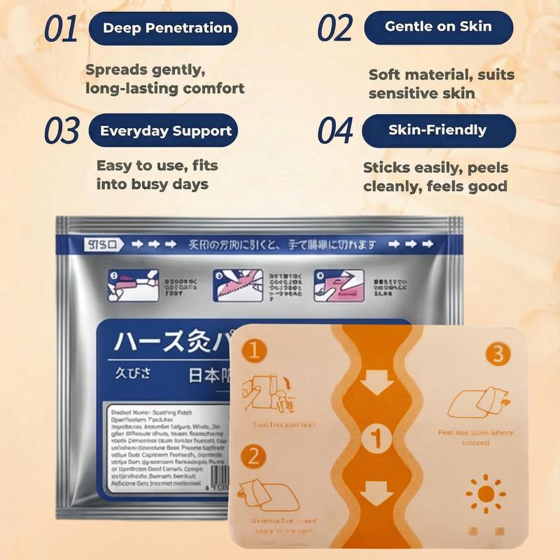 Japan Pure Herbal FARINFRARED BonePainPatch Thermal Patches 7 Patches Bag for Bone Pain Relief & Muscle Recovery Balm Therapeutic Healing Therapy Healthcare Wellness Treatment