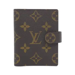 Pre-owned Louis Vuitton Canvas Small Leather Goods Agenda Mini Monogram Organizer