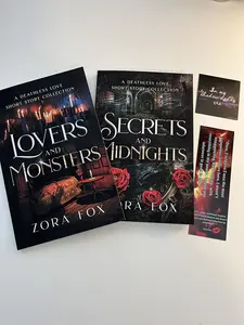 Deathless Love *spicy* short story collection set: Lovers & Monsters / Secrets & Midnights SIGNED by Zora Fox