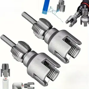 High-Speed Steel Electric Drill Tap Kit for PVC Pipe Threading, Professional Internal External Thread Cutting Tools, DIY Projects, Power Tools