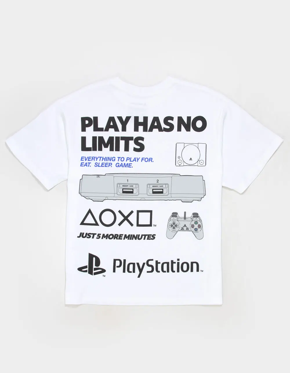 PLAYSTATION PS2 Cheat Code Mens Boxy Tee