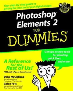 USED-Photoshop Elements 2 for Dummies by McClelland, Deke (Paperback)