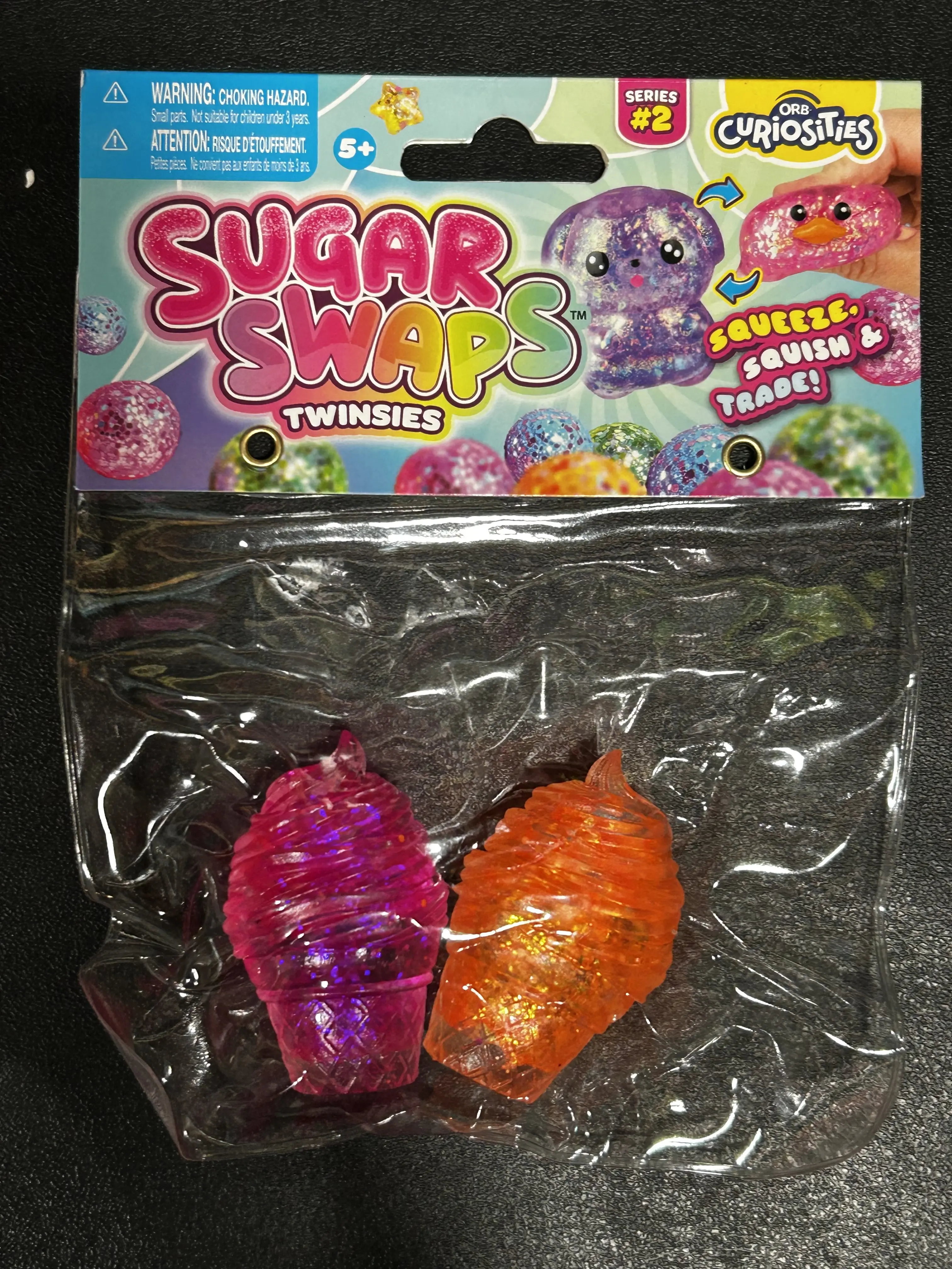 Sugar Swaps Twinsies - Squeeze Squish & Trade - Series #2 - Fun & Interactive Toy for Kids - Perfect for Playtime