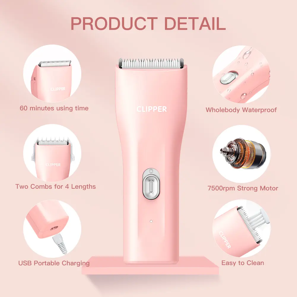 Pet Clippers, Dog Hair Grooming Low Noise, Rechargeable Cordless Cat Shaver with Ceramic Blade,Portable Pet Hair Trimmer for Matted & Long Hair Pet Clippers, Dog Hair Grooming Low Noise, Rechargeable Cordless Cat Shaver with Ceramic Blade,Portable Pet Hair Trimmer for Matted & Long Hair
