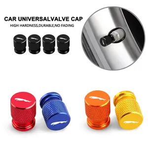 Car Tire Valve Stem Dust Cap Tire Valve Nozzle Accessories Tool For Jaguar X S F XF XE XJ XK XEL XFL XJL XJ6 XJS XKR F-Pace E-Pace