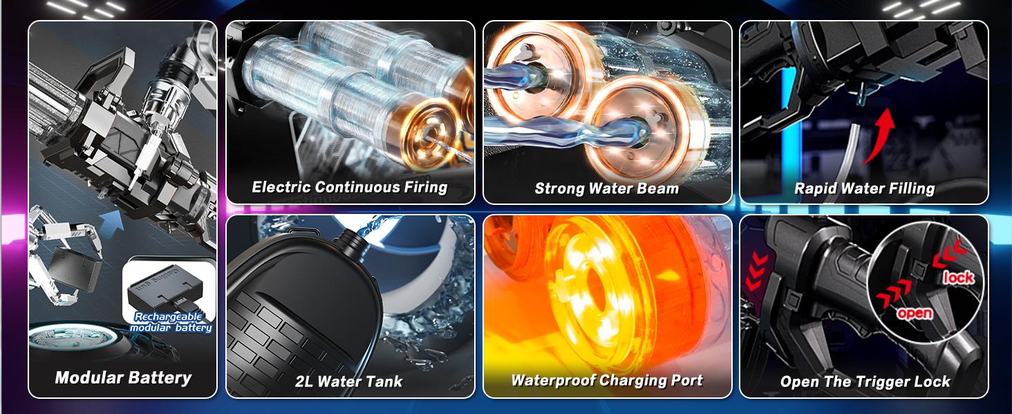 Talgic Gatlin Water Toy for summer, best for summer outdoor pool party, water series