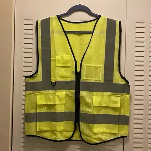 1 Piece Safety Reflective Vest Running Cycling Sports Work Construction One Size ~ NO XXL