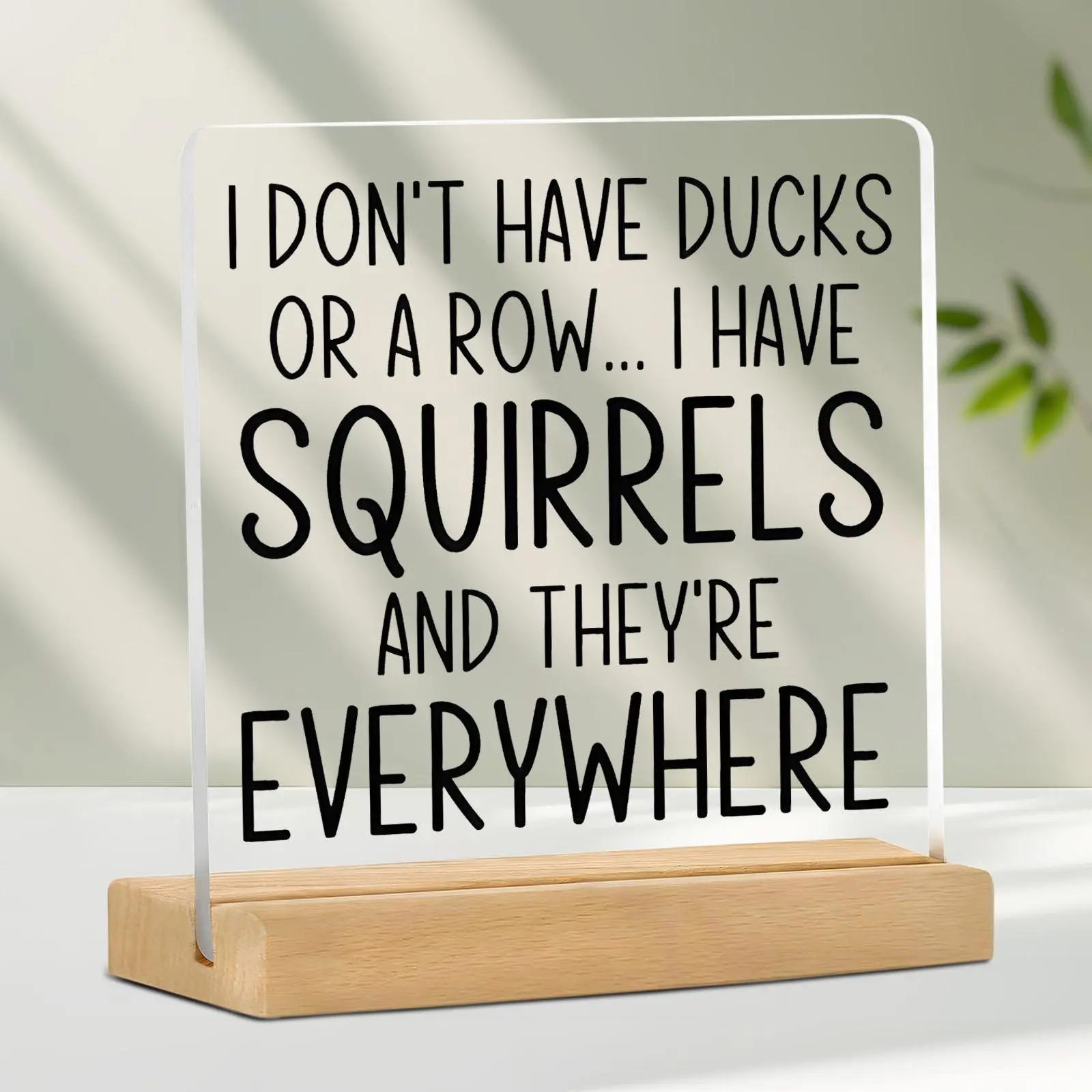 Acrylic Desktop Sign, Funny Office Quote Decoration, Desktop Ornament, Office Desktop Decoration, Funny Office Gift, Desk Organizer, Novelty Desk Decor, Home Office Decoration
