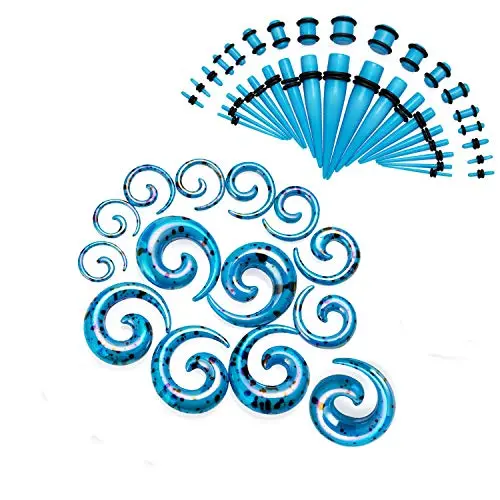 Light Blue Spot 52PCS