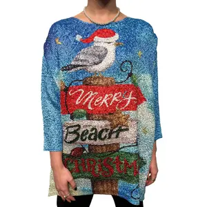 Merry Beach Christmas Tunic