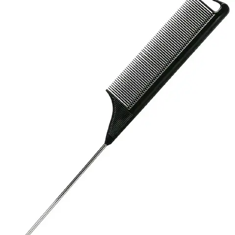 Professional Rat Tail Comb with Precision Fine Teeth for Durable Hair Styling Ideal for Stylists & Personal Use Strong Design Lightweight Material