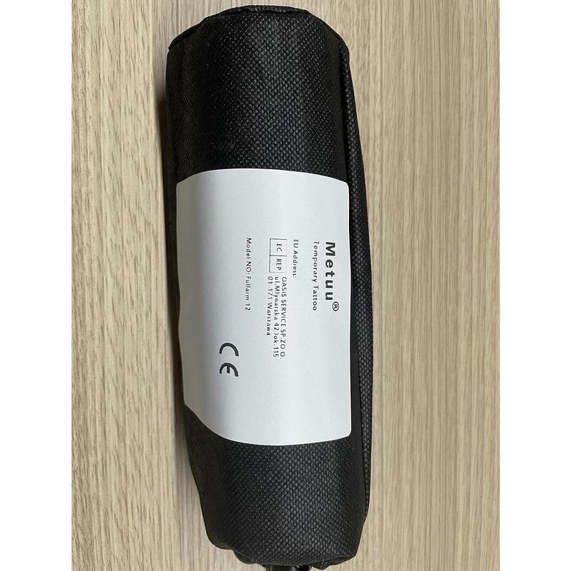 46 Sheets Full Arm Temporary Tattoo Waterproof For Men(L22.8"xW7"), Fake Tattoos for Women Lion Tiger Clock Flower Skeleton Animals Design, Hand Forearm Shoulder 3D Temporary Tattoos Stickers Long Lasting