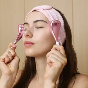 Facial Massage Stick Cold Therapy Spoon, Beauty Salon Massaging Tool, Ice Roller Cold Therapy, Mask Application Accessories, Face Massager, Facial Contouring