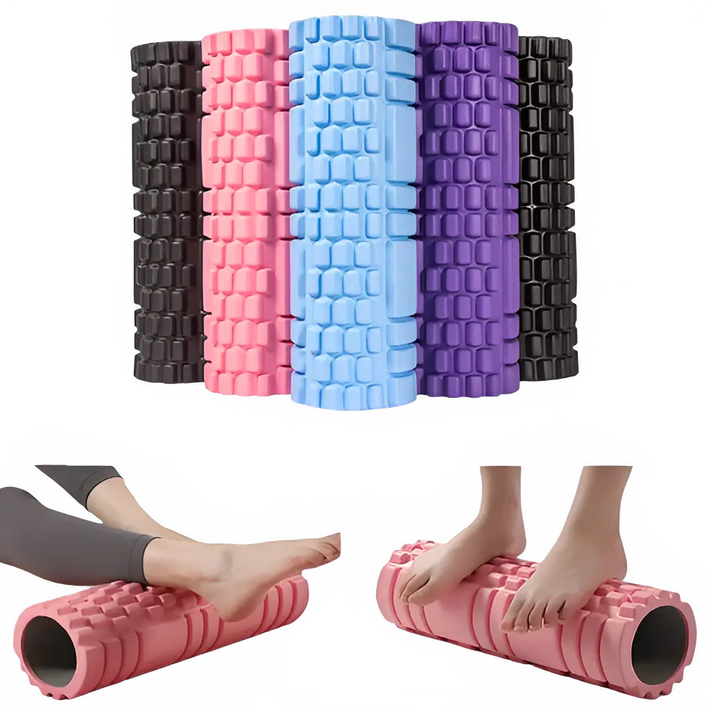 "30cm Textured Foam Roller-Deep Tissue Muscle recovery & Myofascial Release"