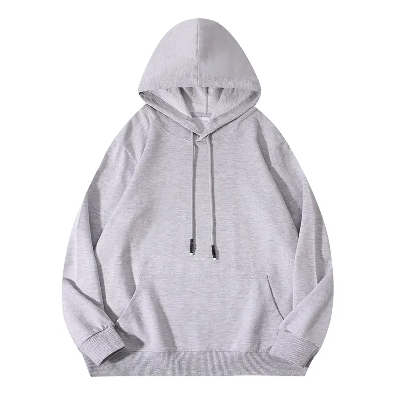 280g looped hood   linen gray