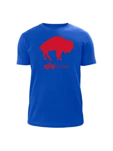 BUFFALO BILLS X ALPHA X NEW ERA T-SHIRT (HISTORIC LOGO) BUFFALO BILLS X ALPHA X NEW ERA T-SHIRT (HISTORIC LOGO)