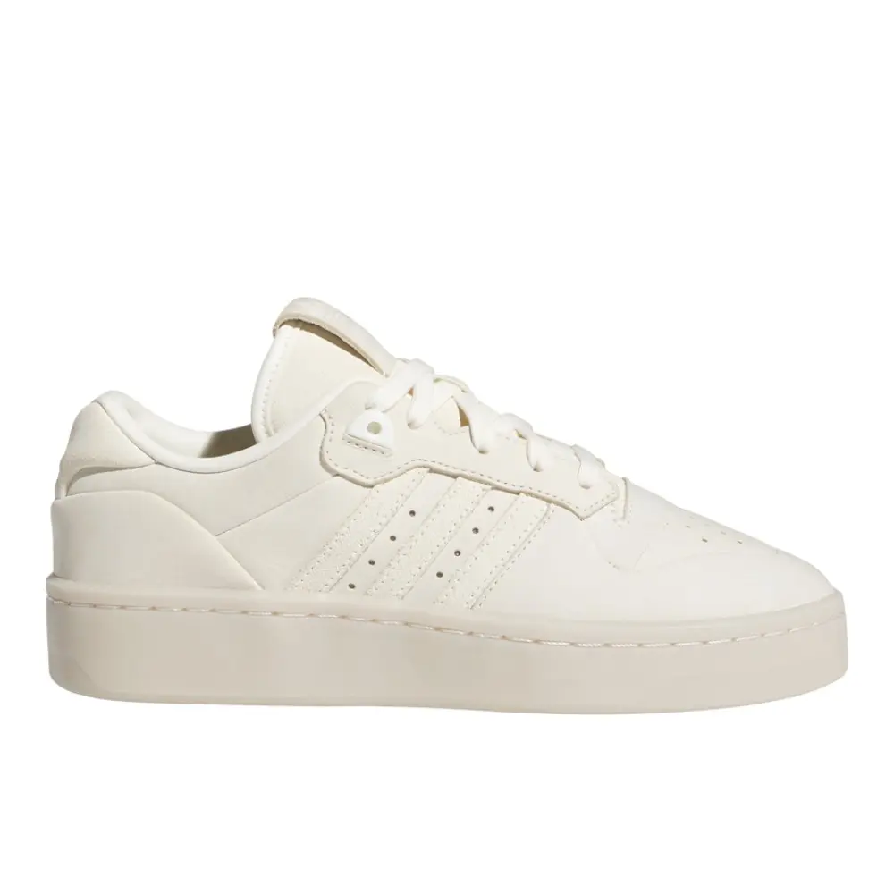 adidas Womens Rivalry Lux Low Sneakers Shoes Casual - White adidas Womens Rivalry Lux Low Sneakers Shoes Casual - White