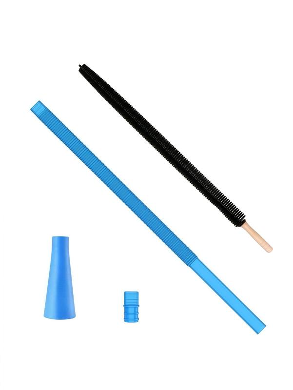 LMMAKE Dryer Vent Cleaner Kit with Flexible Lint Brush Vacuum Attachment for Efficient Deep Cleaning and Fire Prevention Fits Most Vacuums