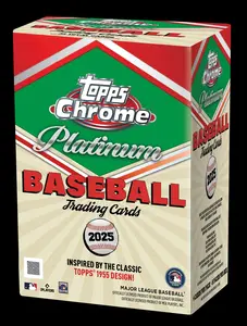 2025 Topps Chrome Platinum Baseball Sealed Blaster Box