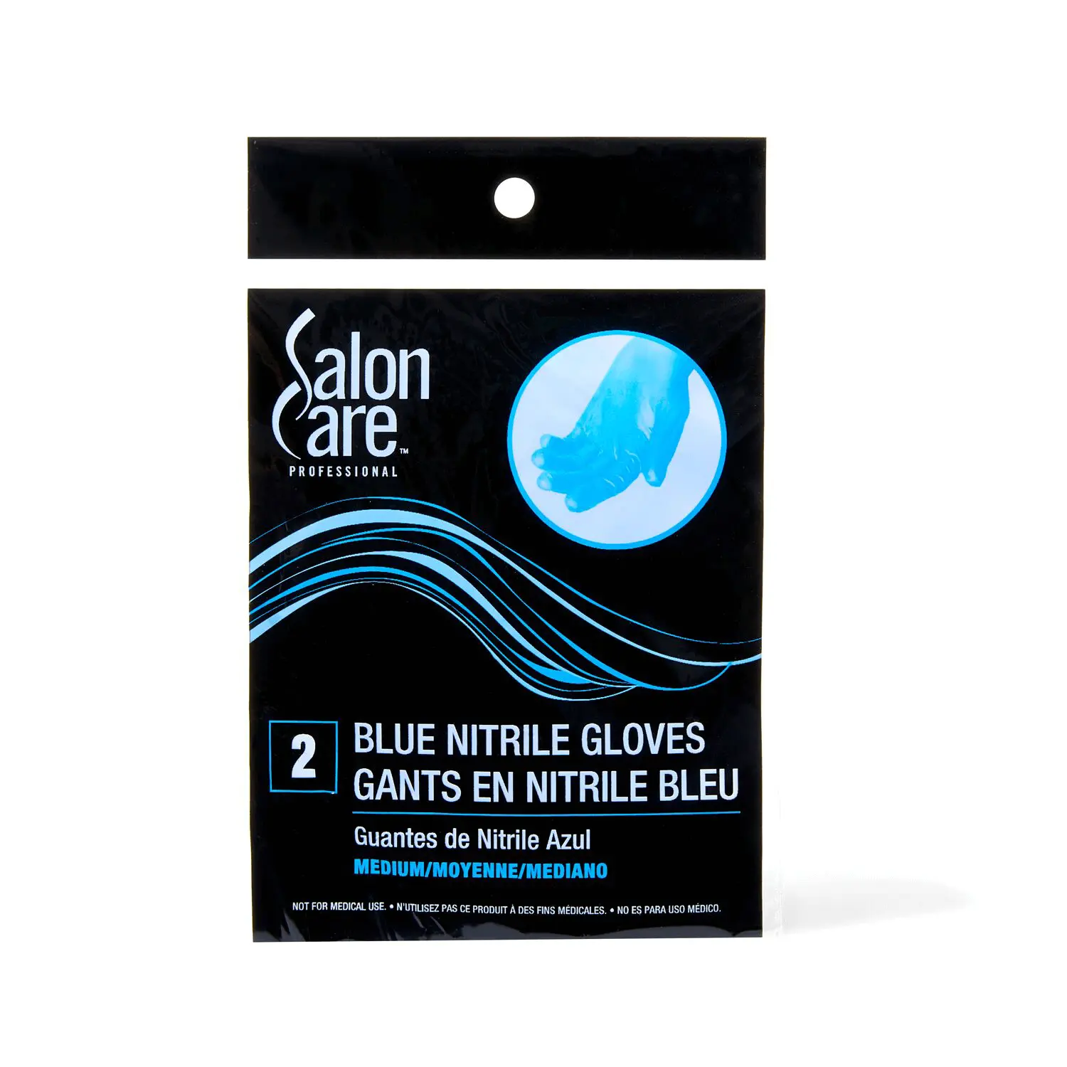 2ct Blue Nitrile PowderFree Gloves