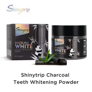 Tooth powder, whitening tooth powder, activated carbon whitening tooth powder, cleaning between teeth, whitening teeth powder, with toothpaste whitening effect is better Oral Brush Charcoal Toothbrush