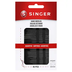 SINGER® Assorted Hand Needles 45-Pack