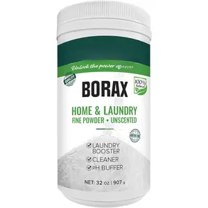 Borax  - 2 lbs - Multipurpose Cleaner, Laundry Detergent Booster & Deodorizer