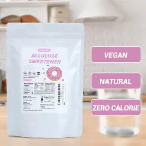 Luckycare Allulose Sweetener - Natural Zero Calorie Sugar Substitute - Powdered Sweetener for Baking and Cooking - 1lbs (454g) - 113 Servings - Flavor