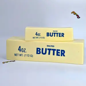 MHM Squishy Series Butter Stick Sticky,Soft, slow bouncing pressure relief simulates sticky food
